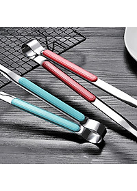 [HÀNG CHÍNH HÃNG]Kẹp gắp thức ăn đa năng màu sắc pastel bằng thép không gỉ an toàn cho sức khỏe mọi cỡ GGOMi Hàn Quốc