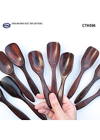 Muỗng Thìa Xúc Trà Gỗ Trắc Cao Cấp Dụng Cụ Trang Trí - CTH596
