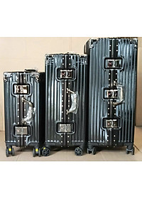 Vali Khung Nhôm Vân Nhám Chống Trầy Xước NiceVilla Size 20inch-24inch-29inch