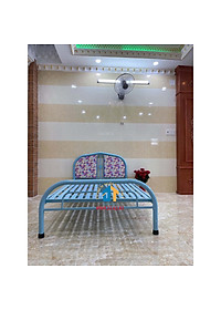 Giường sắt giá rẻ nhiều kích thước (0,8cm x 2m , 1mx2m , 1m2x2m , 1m4x2m , 1m6x2m , 1m8x2m ) - ĐẠI THÀNH