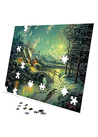 Tranh xếp Hình Tia Sáng Ánh Trăng Mùa Vọng (247 Mảnh Ghép)