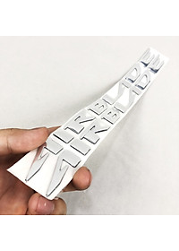 Tem chữ nổi xe Air Blade mạ xi niken Green Networks Group