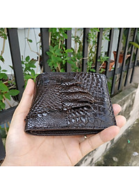 Ví Da Cá Sấu [NGUYÊN BÀN TAY CÁ SẤU CÓ MÓNG RẤT ĐẸP] Để Vừa Giấy Tờ Cũ