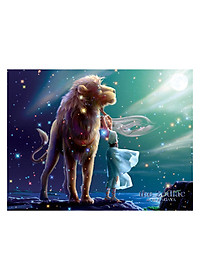 Tranh xếp Hình Tia Sáng  Cung Sư Tử Tia Sáng (475 Mảnh Ghép)