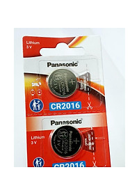 {Panasonic VN nhập khẩu} Pin Cúc Áo Panasonic  CR2016 3V Lithium dùng cho đồng hồ, thiết bị điện tử...