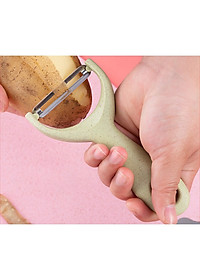 Bộ Dao Kéo 6 Món Lúa Mạch Làm Bếp- An Toàn Tiện Lợi- Lưỡi Thép Chống Gỉ Sắt Bén - Hàng Chính Hãng MINIIN