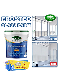 1 Kg Keo Sơn Mờ Kính Chống Nhìn Trộm TAIKOMI, Keo Sơn Bóng Mờ Kính Văn Phòng, Mờ Kính Cửa Sổ, Nhà Tắm, Phòng Ngủ