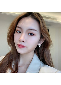 Bông tai xinh phong cách Hàn Quốc phụ kiện xinh  - bông tai cỏ 4 lá