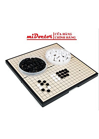 Bộ cờ vây nam châm cao cấp, kiêm cờ ca-rô chính hãng miDoctor