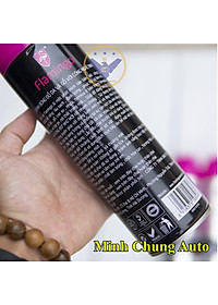 COMBO 2 bình xịt vệ sinh taplo, nhựa, da nội thất xe ô tô Flamingo hương cà phê 500ml