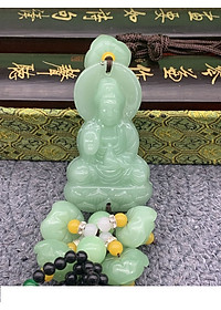 Khánh Treo Xe Ô Tô Quan Thế Âm Bồ Tát Phong Thủy Mang May Mắn Và Tài Lộc