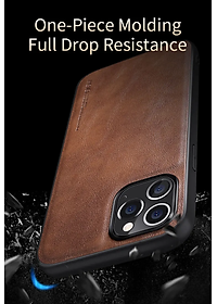 Ốp lưng cho iPhone 16 Pro Max, iPhone 16 Pro, iPhone 16 Plus, iPhone 16 hiêu X-Level lưng da viền mềm chống sốc cao cấp - hàng chính hãng