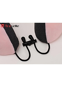 Gối chữ U, gối kê cổ choàng cổ cao su non cao cấp Tresette nhập khẩu Hàn Quốc Êm Ru dùng trong văn phòng, tầu xe