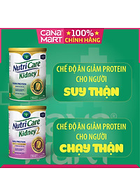 Sữa bột cho người chạy thận Nutricare Kidney 2 giảm protein & giúp cân bằng điện giải, kiểm soát đường huyết (900g)