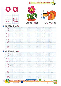 Tủ Sách Bé Vào Lớp Một - Tập Tô Chữ Mẫu Giáo