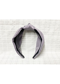 Cài tóc bảng bự màu xám trơn