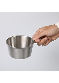 Tô Inox Φ12cm Echo Metal Có Quai Cầm, Treo Tiện Dụng