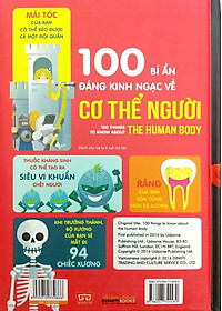 Sách 100 Bí Ẩn Đáng Kinh Ngạc Về Cơ Thể Người (USBORNE - 100 Things To Know About The Human Body)