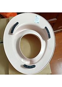 Miếng Lót Thu Nhỏ Bồn Cầu Cho Bé Tập Đi Vệ Sinh/ Bệ Ngồi Toilet , Bệ Bồn Cầu Có Đệm Cao Su Chống Trơn Trượt Đảm Bảo An Toàn Cho Bé- Chính Hãng inochi ( Tặng khăn đa năng )