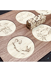 Cờ Lắc Bầu Cua Bằng Gỗ Siêu Bền Trò Chơi Dân Gian Việt Nam Dịp Lễ Tết Giúp Cả Nhà Giải Trí Vui Nhộn