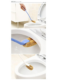 Chổi cọ rửa Bồn cầu/Tolet - Hàng nội địa Nhật Bản