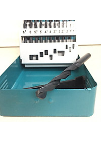 Bộ 13 mũi khoan kim loại 1.5-6.5mm Hss-R Makita