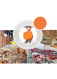 Palang Xích Kéo Tay ABG 2T-5M - Pa Lăng Dùng Xích Loại 2 Tấn, Xích Ba Lăng Dài 5 Mét Kéo Tay - Hàng Chính Hãng