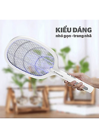 Vợt muỗi thông minh 3in1 SUNHOUSE SHE-PRO11.W