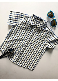 COMBO 2 ÁO SƠ MI TRẺ EM - 2 MÀU NGẪU NHIÊN