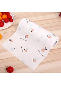 Cuộn giấy lau nhà bếp đa năng vải không dệt có thể tái sử dụng nhiều lần