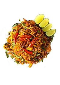 300g KHÔ GÀ LÁ CHANH LON PET CÓ CHỨNG NHẬN VSATTP