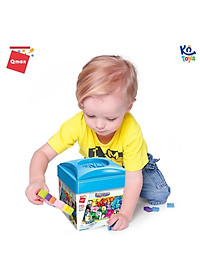 Đồ chơi xếp hình lắp ráp Qman 2901 - Hộp gạch sáng tạo cơ bản (460 mảnh ghép)
