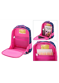 Balo học sinh cấp 1và 2 siêu nhẹ chống gù chống nước cao cấp phong cách châu âu