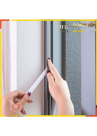 Cuộn mút xốp dán khe cửa HT SYS - Cách âm - Giảm chấn - Chống bụi - Gioăng xốp bản 30mm x2 mét