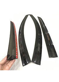 Bộ vè che mưa Fashion cho Hyundai i10 nhựa ABS cao cấp