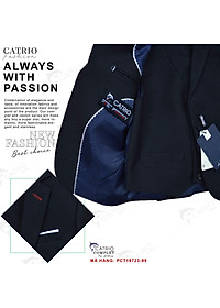 BỘ VEST BÉ TRAI CATRIO PCT18723-89 là bộ đồ vest trẻ em có 3 chi tiết: áo vest + quần dài +áo ghile gilet, được thiết kế tuyệt đẹp cho bé trai từ 2 tuổi (12kg) đến 12 tuổi (50kg) mặc trong các dịp lễ Tết, biểu diễn, hội nghị, tiệc cưới, sinh nhật, dạ hội