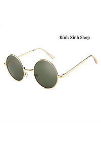Kính râm Mắt Tròn Thầy Bói/ Thầy Đồ Thời Trang Hàn Quốc Cao Cấp