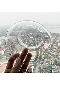 Âu phíp tròn trong suốt có nắp đậy - Tô cơm, bát đựng canh, đựng thực phẩm sản xuất theo tiêu chuẩn khắt khe của Nhật Bản , EU đám bảo an toàn cho sức khỏe người dùng- Hàng Việt Nam