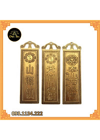 Thẻ Kim Bài đồng cao cấp trấn trạch - Đồng vàng
