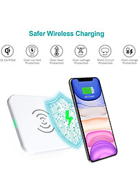 Đế Sạc Nhanh Không Dây CHOETECH T511S 10W - Hàng Chính Hãng