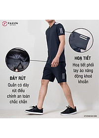 Bộ Quần ÁoThể Thao Nam FASVIN AT22500.HN Hàng Nhà Máy Chất Liệu tốt Phom Dáng Đẹp