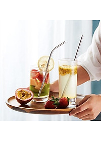 Bộ Ống Hút Inox 304 Thép Không Gỉ - 5 Món Thân Thiện Với Môi Trường