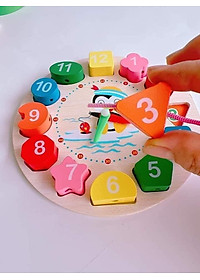 Combo 6 món đồ chơi gỗ montessori