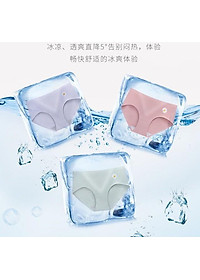 Quần lót nữ su đúc thun lạnh cao cấp, quần lót không đường may hoa cúc Hot trend xuất Nhật
