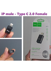 [ Type C  Adapter ] Đầu chuyển type C sang USB 3.0  / iP hỗ trợ OTG cho điện thoại tablet laptop hoco UA17 _ hàng chính hãng