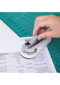 Dập Ghim Xoay Chiều Deli - E0333 25 Trang