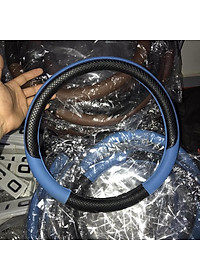 Bọc vô lăng da TpU chỉ viền, phối màu Size 38 cm cho ô tô 4 đến 7 chỗ