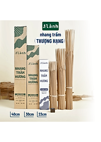 Nhang Trầm Hương Thượng Hạng 3 Lành Dài 23-30-40cm, Hộp 100-400gr Tự Nhiên 100% >15 Năm Trầm Thờ Cúng Thư Giãn Xông Nhà