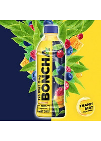 Thùng 24 Chai Trà Mật Ong vị Việt Quất BONCHA 450ml bao bì Tết