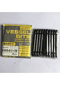 Mũi vít ta rô (đầu mũi vít siêu cứng) B43H - Vessel (Nhật Bản)